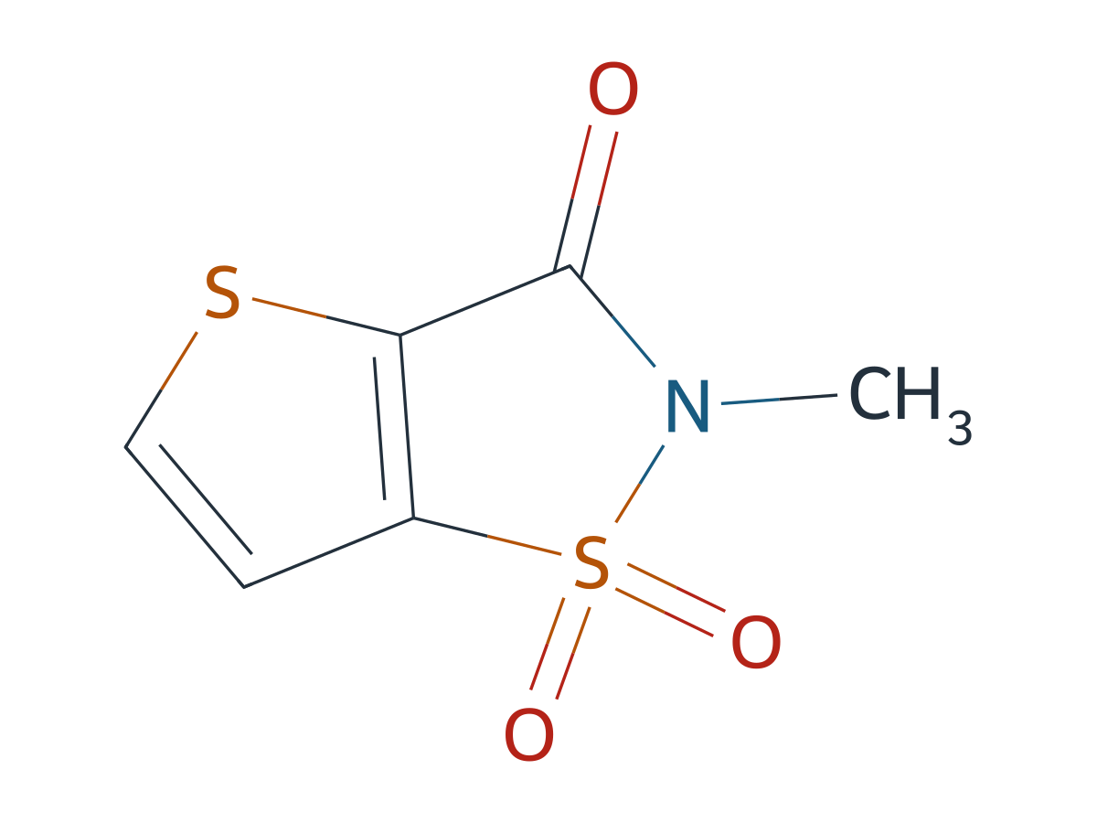 Tenoxicam EP Impurity E chemical structure