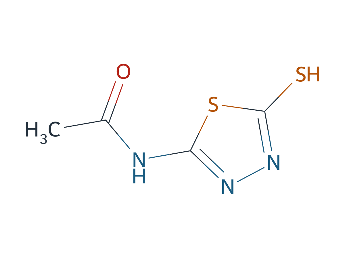 Acetazolamide EP Impurity C chemical structure