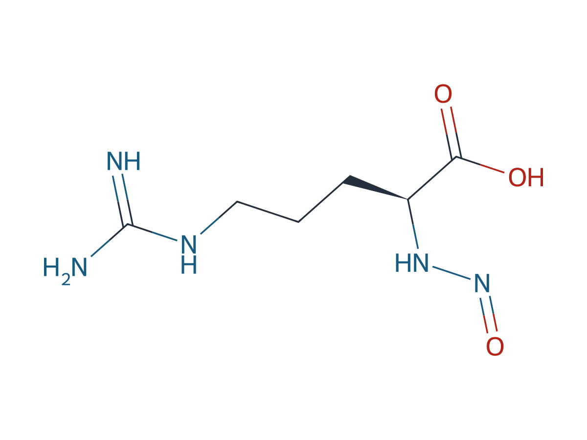 Nitroso L-Arginine chemical structure