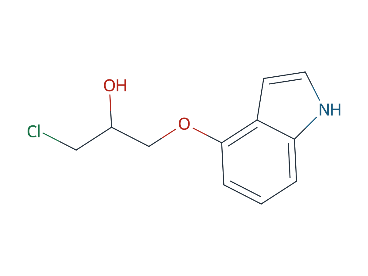 Pindolol EP Impurity F chemical structure