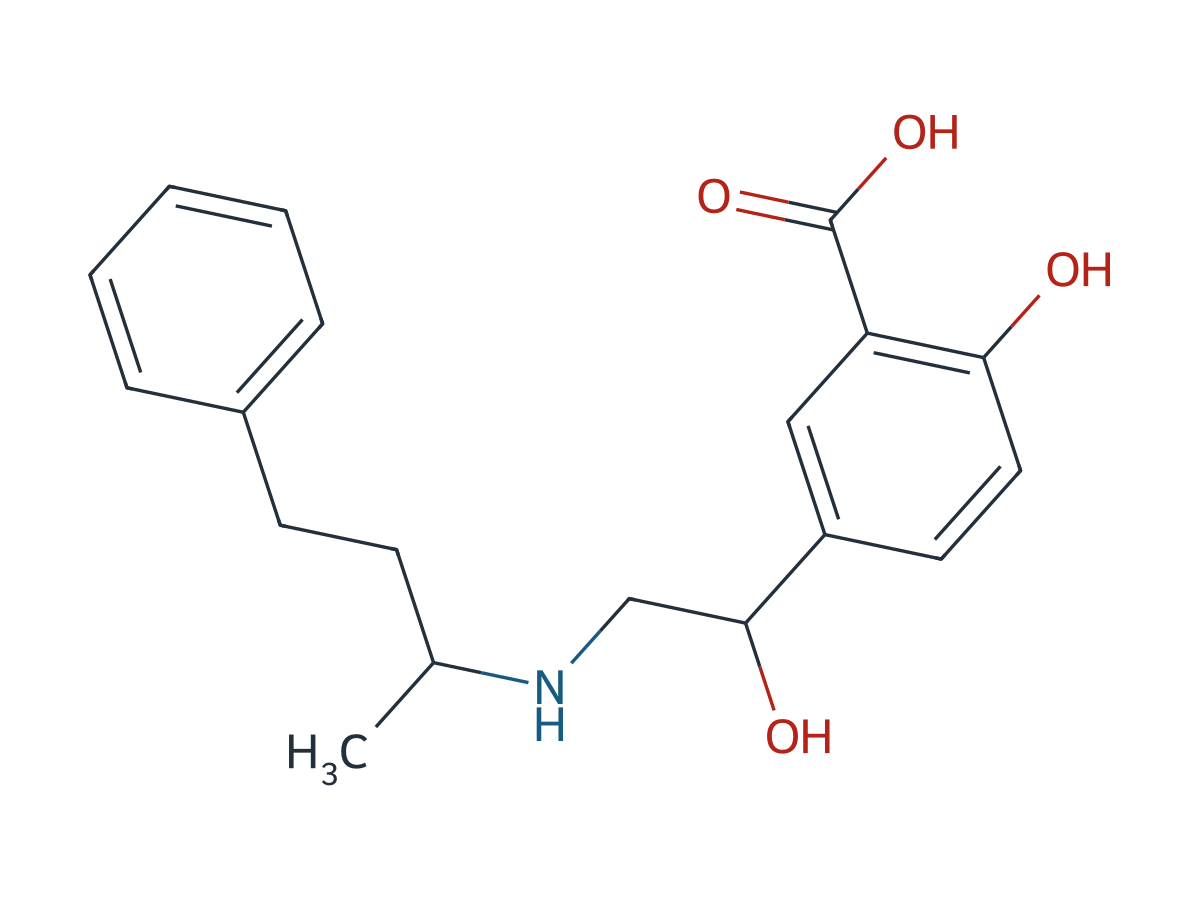 Labetalol EP Impurity A chemical structure