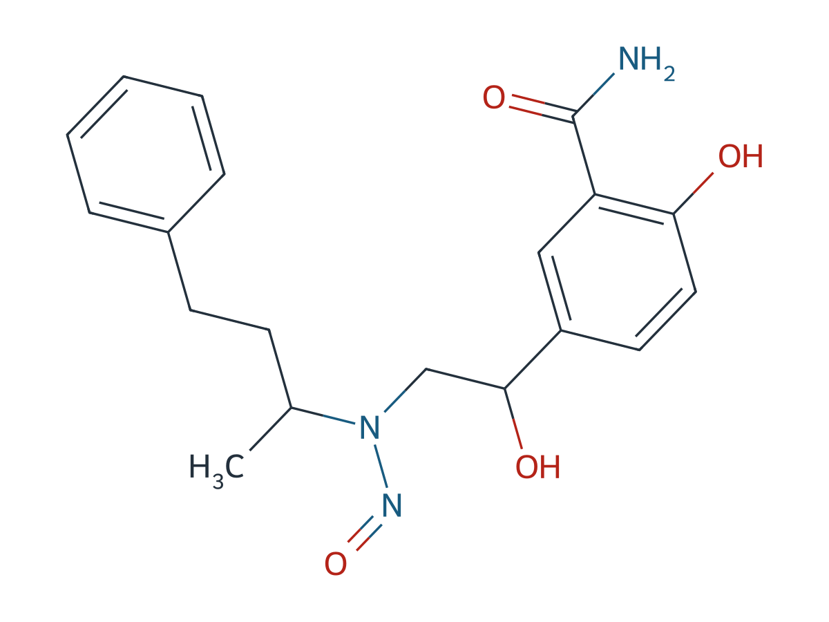 N-Nitroso Labetalol (Mixture of Diastereomers) chemical structure
