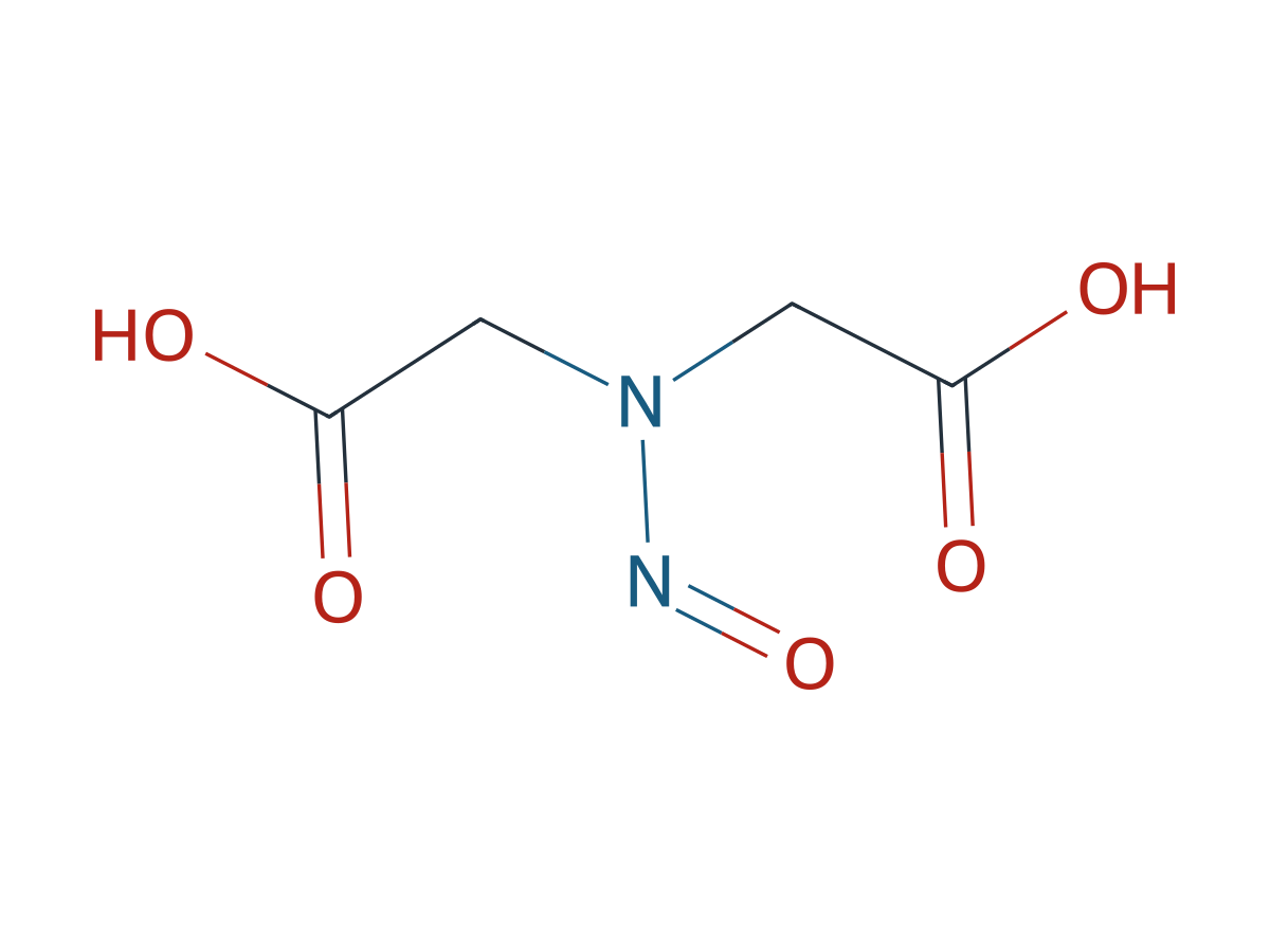 2,2'-(nitrosoazanediyl)diacetic acid chemical structure