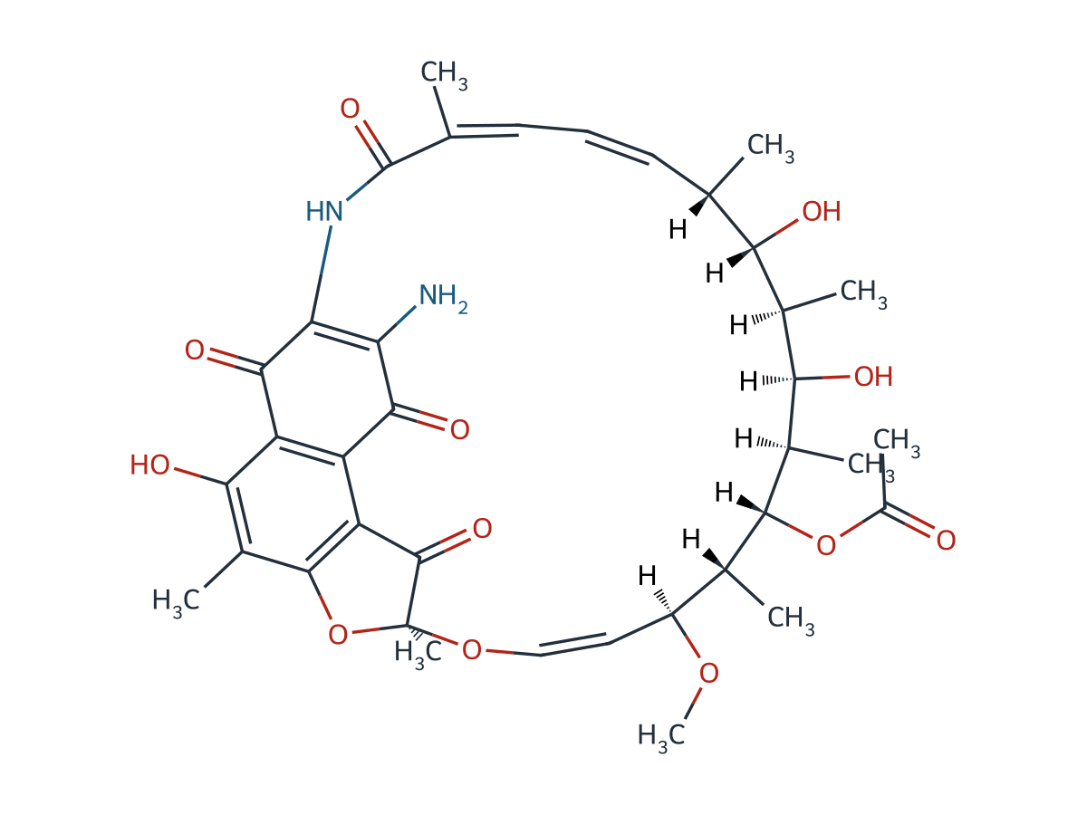 Rifabutin EP Impurity B chemical structure