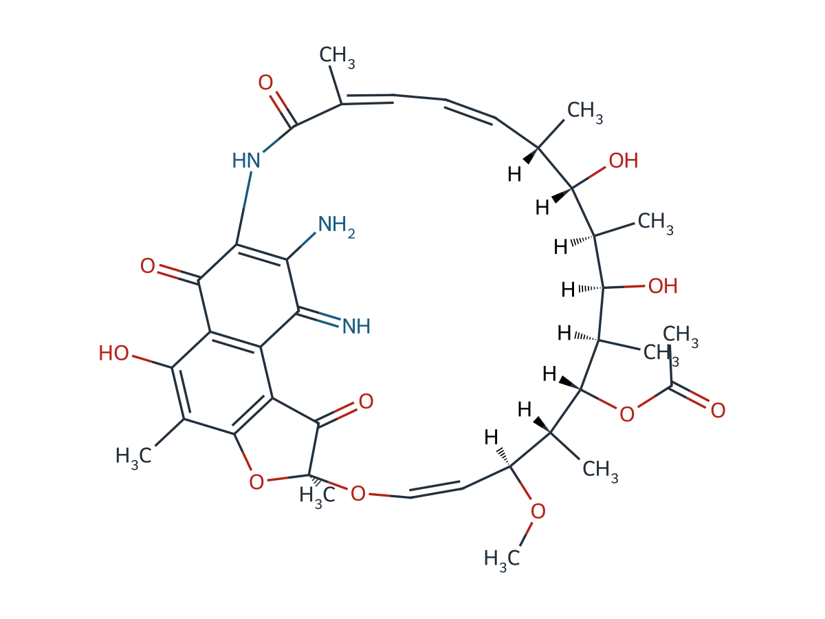 Rifabutin EP Impurity D chemical structure