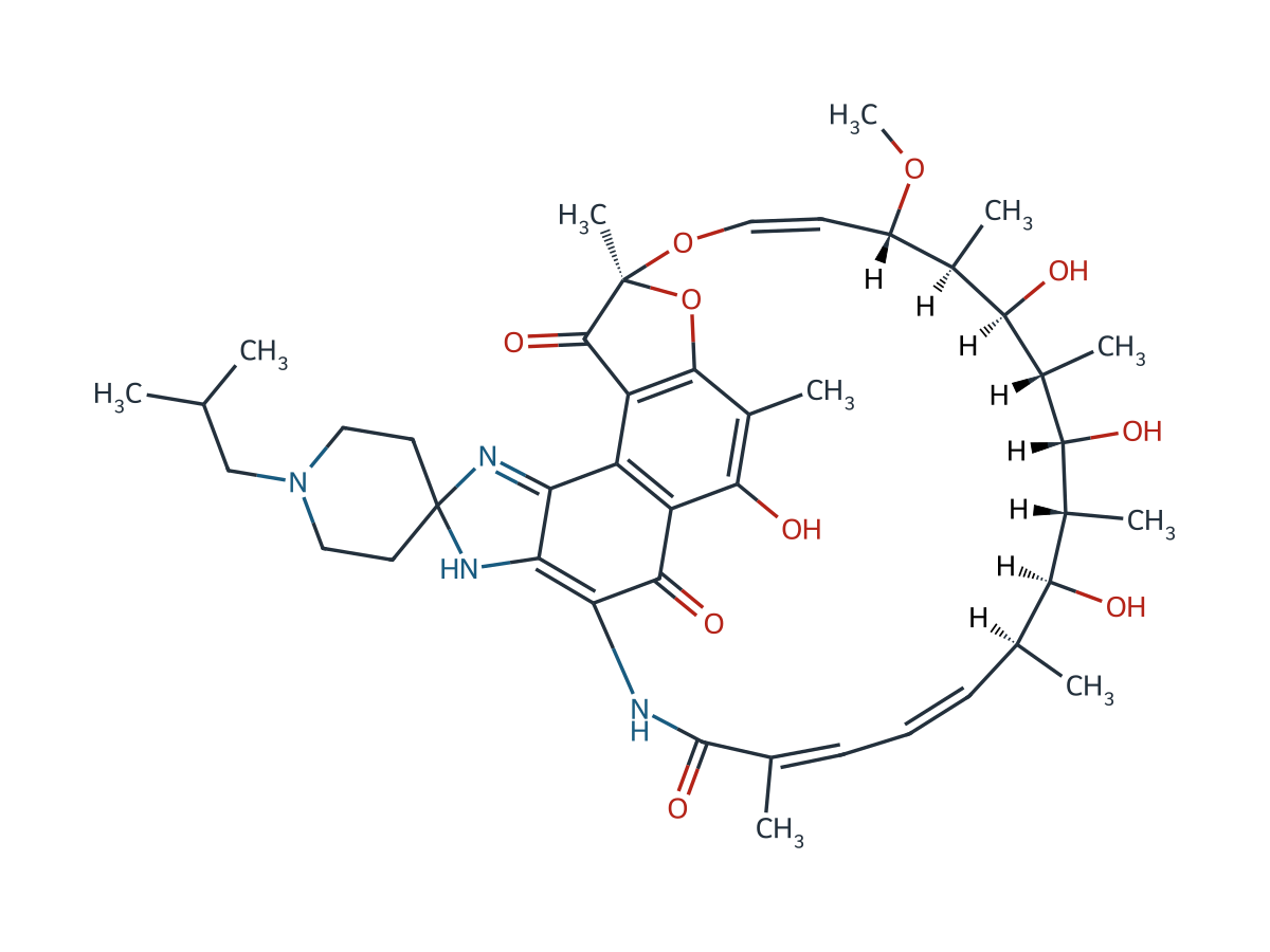 Rifabutin EP Impurity E chemical structure