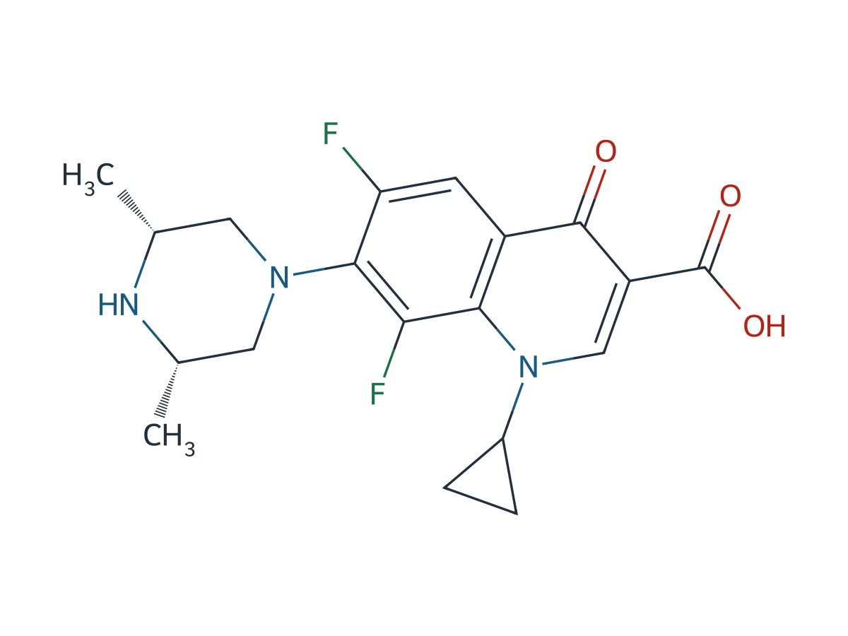 Orbifloxacin EP Impurity C chemical structure