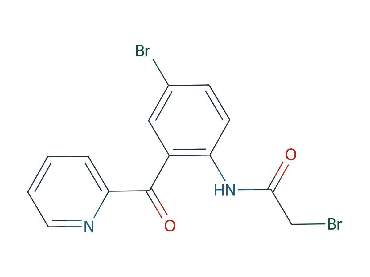 Bromazepam EP Impurity E chemical structure