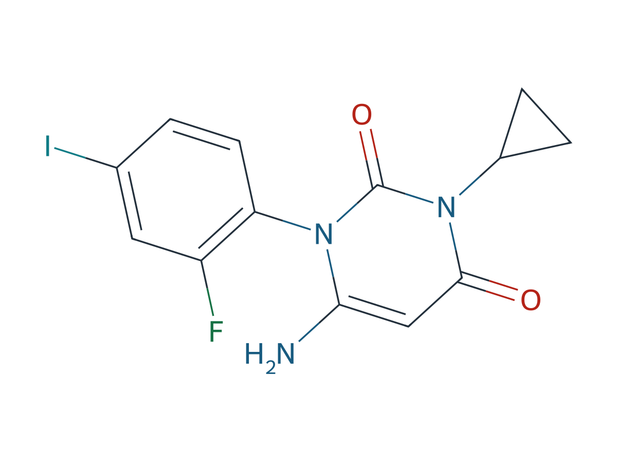 Trametinib Impurity 1 chemical structure