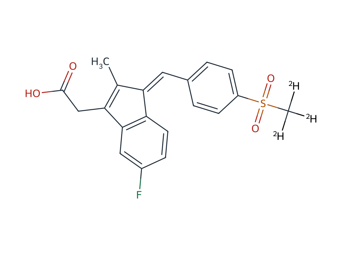 Sulindac EP Impurity B-d3 chemical structure