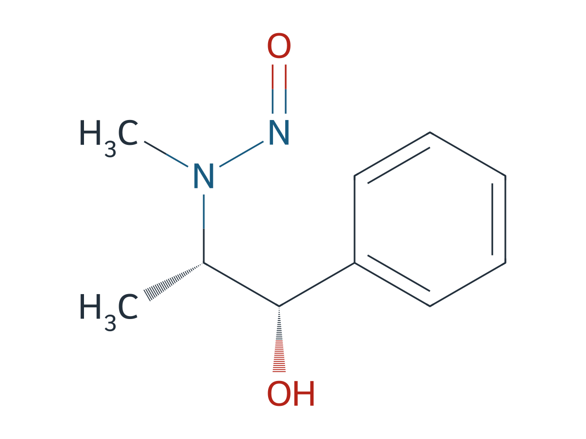 N-Nitroso Pseudoephedrine (N-Nitroso Ephedrine HCl EP Impurity B) chemical structure