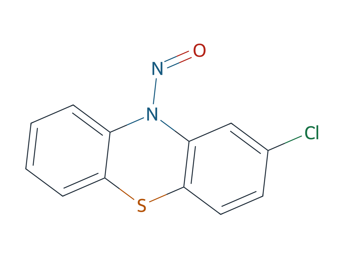 N-Nitroso Chlorophenothiazine chemical structure