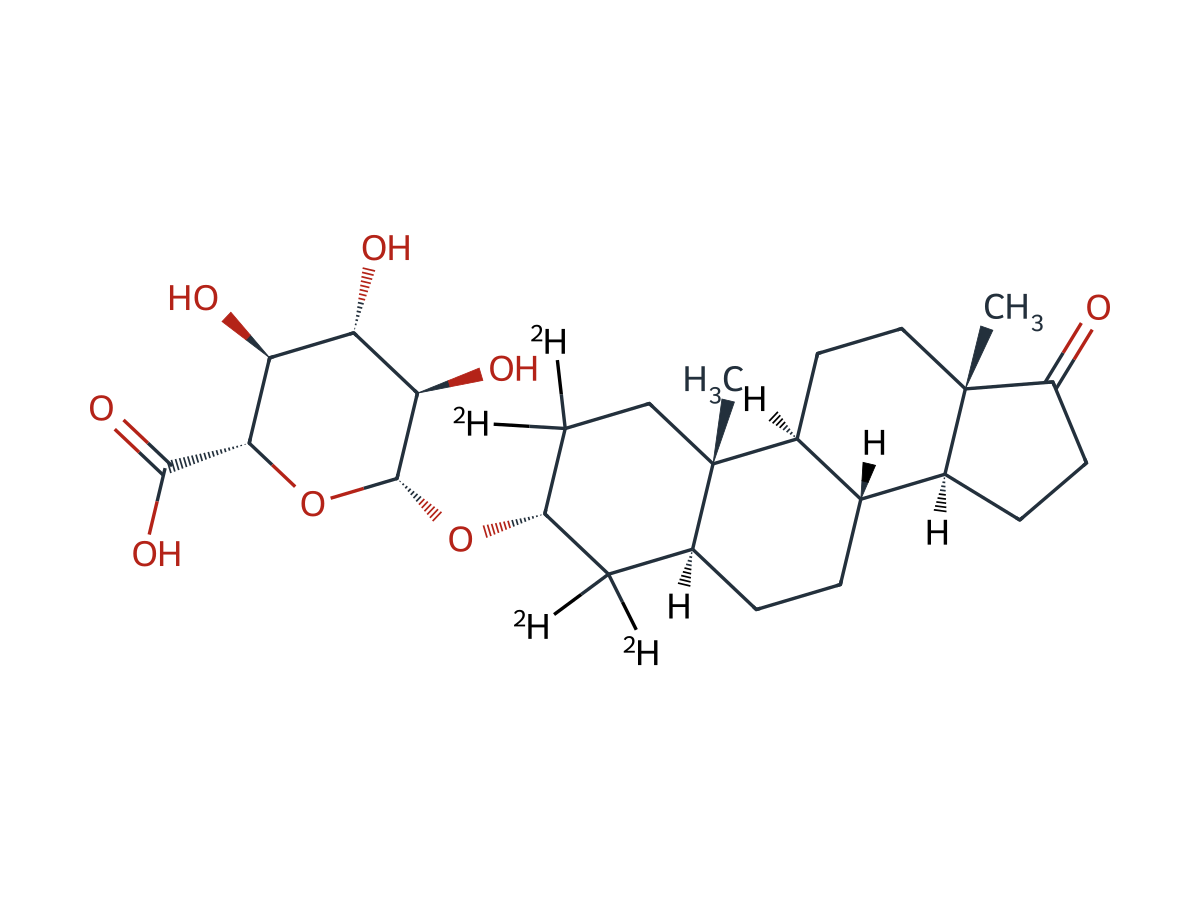 Androsterone Glucuronide-D4 chemical structure