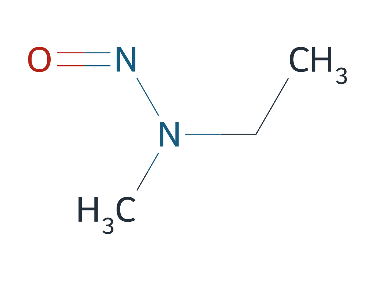 N-Nitrosoethylmethylamine chemical structure