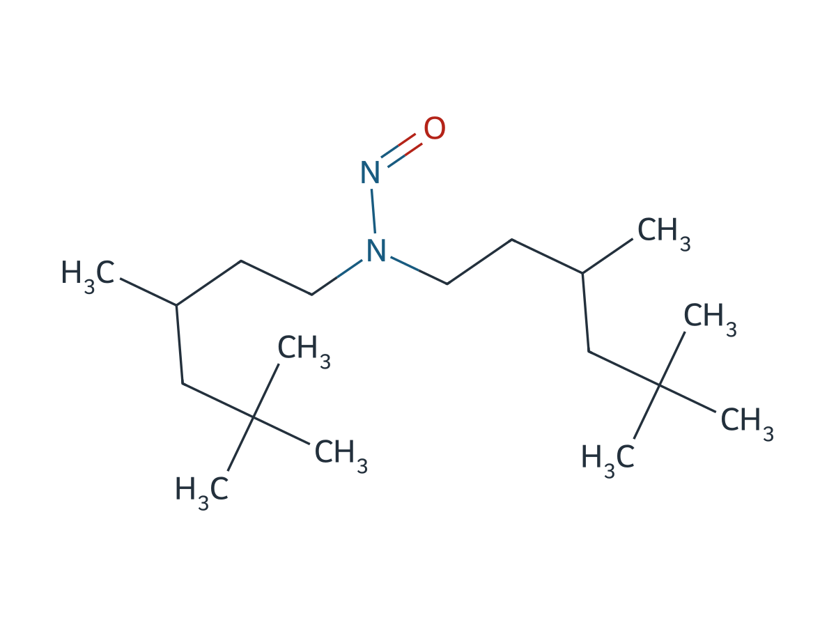 N-Nitroso-N,N-Di(3,5,5-Trimethylhexyl)Amine chemical structure