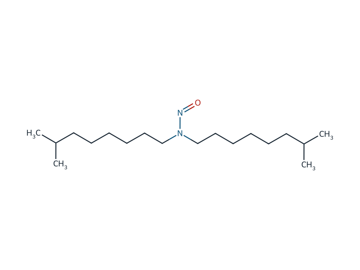 N-Nitroso-N,N-di-(7-methyloctyl)amine chemical structure
