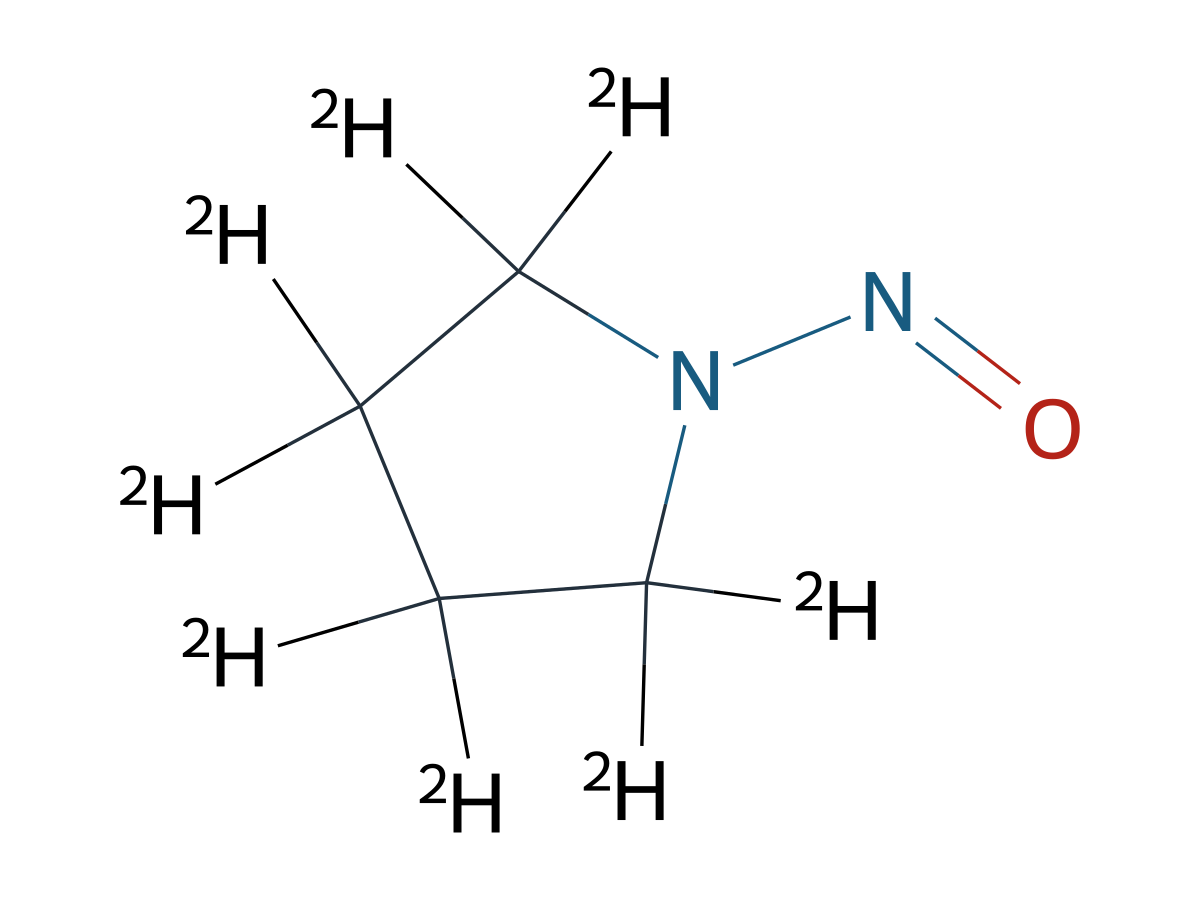 N-Nitrosopyrrolidine-d8 chemical structure