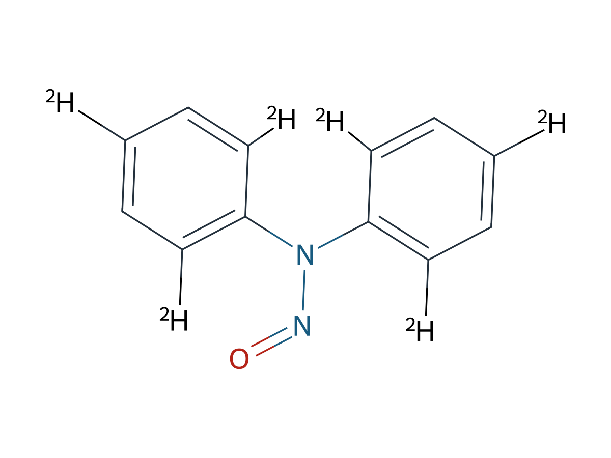 N-Nitrosodiphenyl-2,2',4,4',6,6'-d6-amine chemical structure