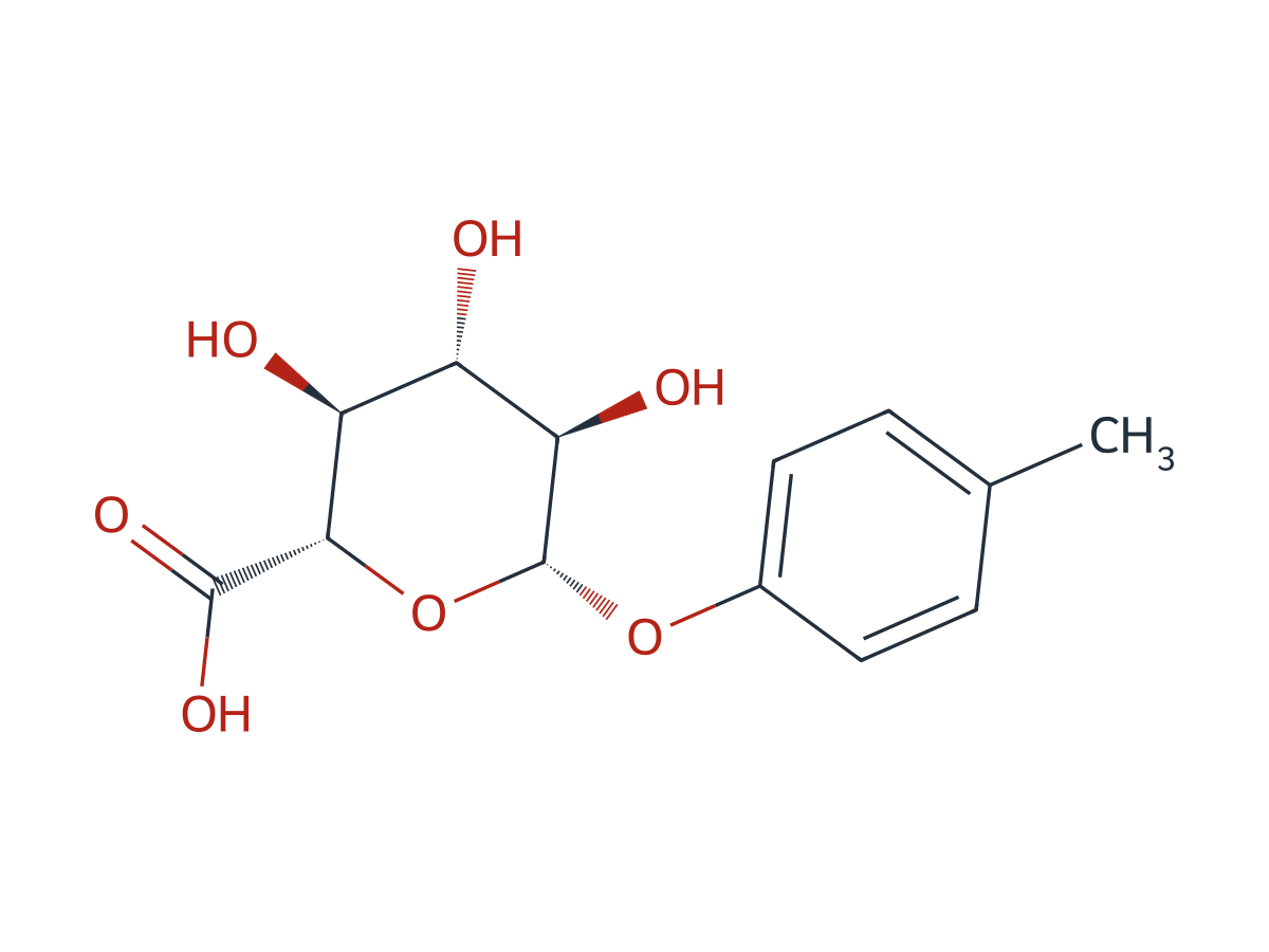 p-Cresol Glucuronide chemical structure