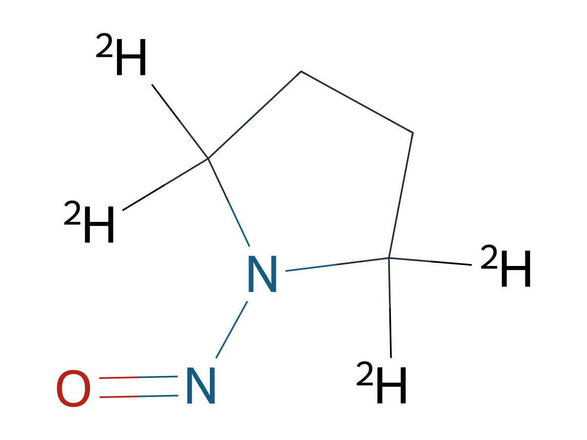 1-Nitrosopyrrolidine-d4 chemical structure