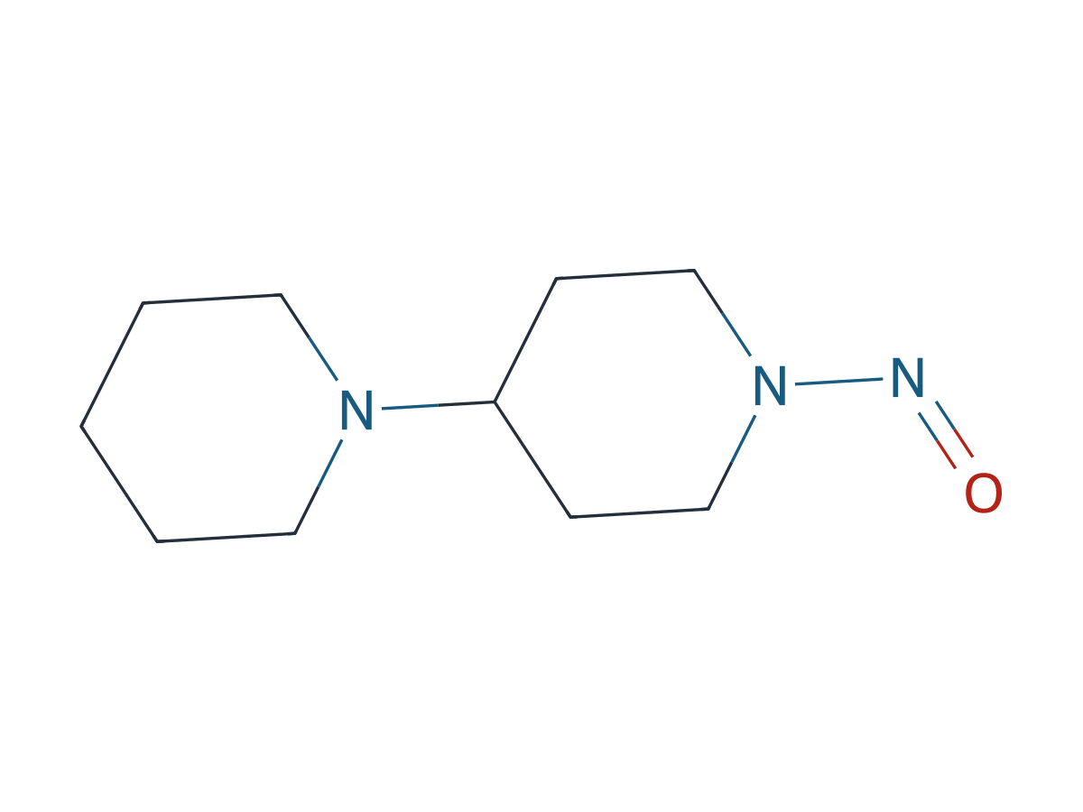 1'-nitroso-1,4'-bipiperidine chemical structure