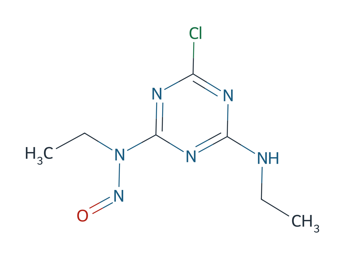 N-Nitroso Simazine chemical structure