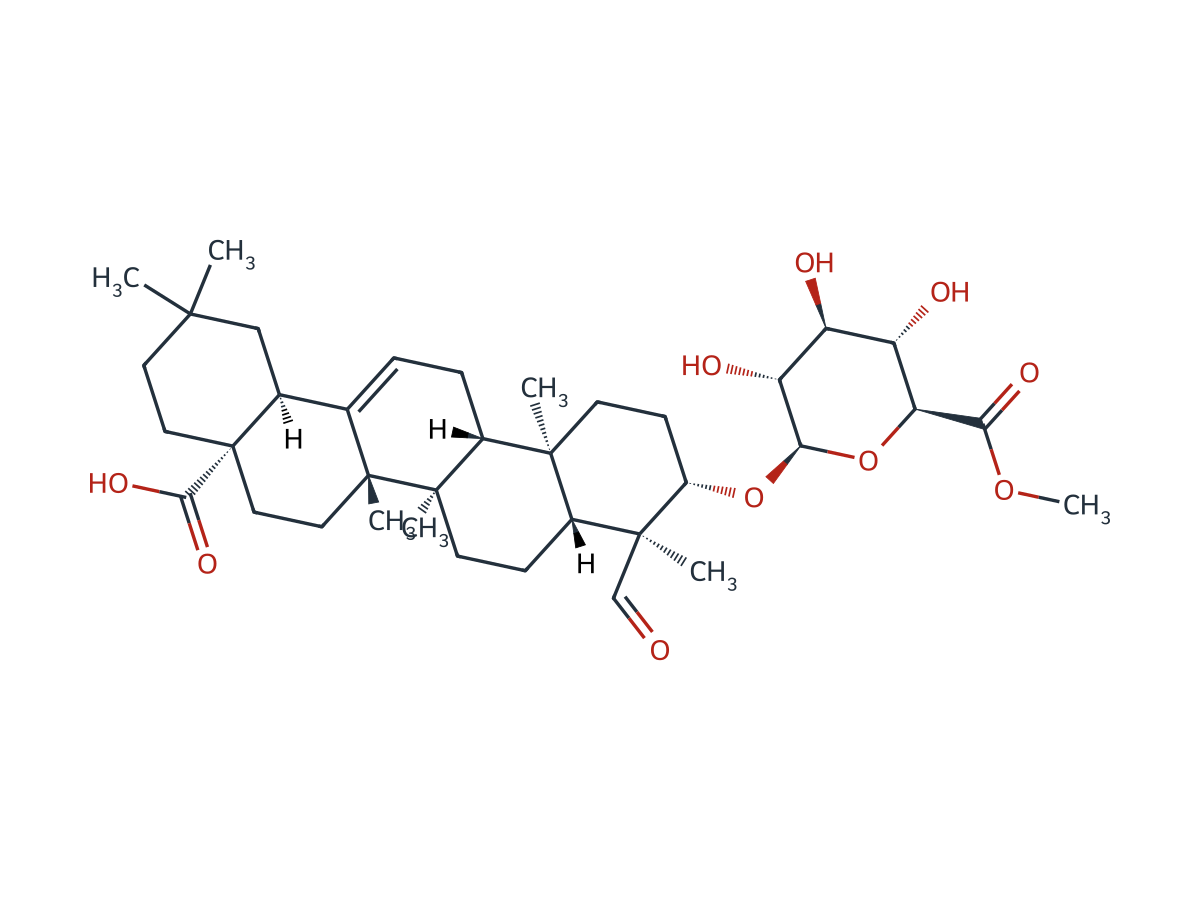 Gypsogenin-3-O-Glucuronide chemical structure