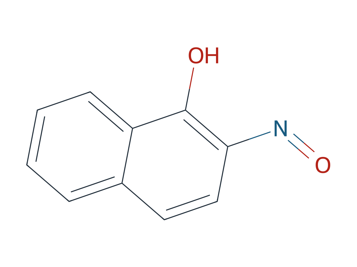 2-Nitrosonaphthalen-1-ol chemical structure