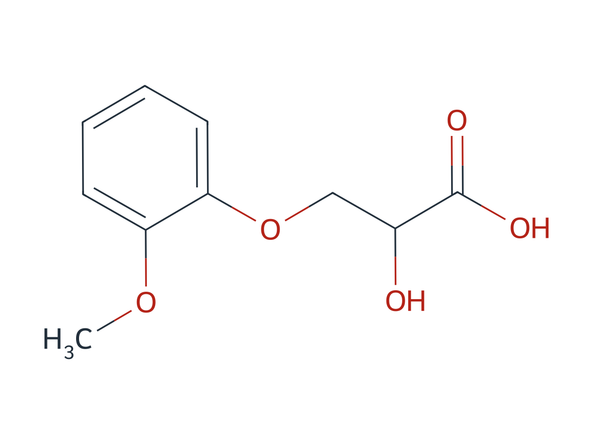 Guaifenesin Metabolite (Glyceryl Guaiacolate Metabolite) chemical structure