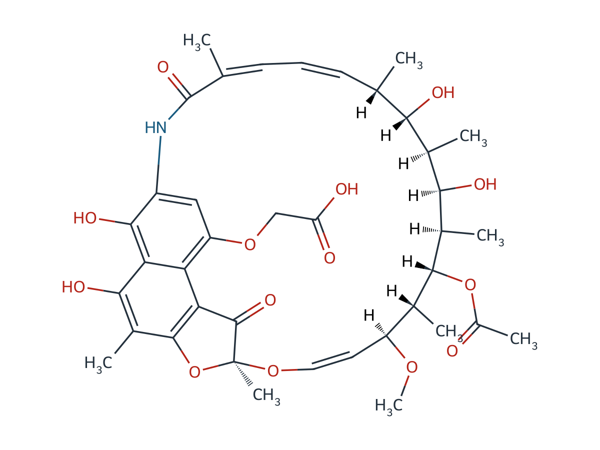 Rifaximin EP Impurity B chemical structure