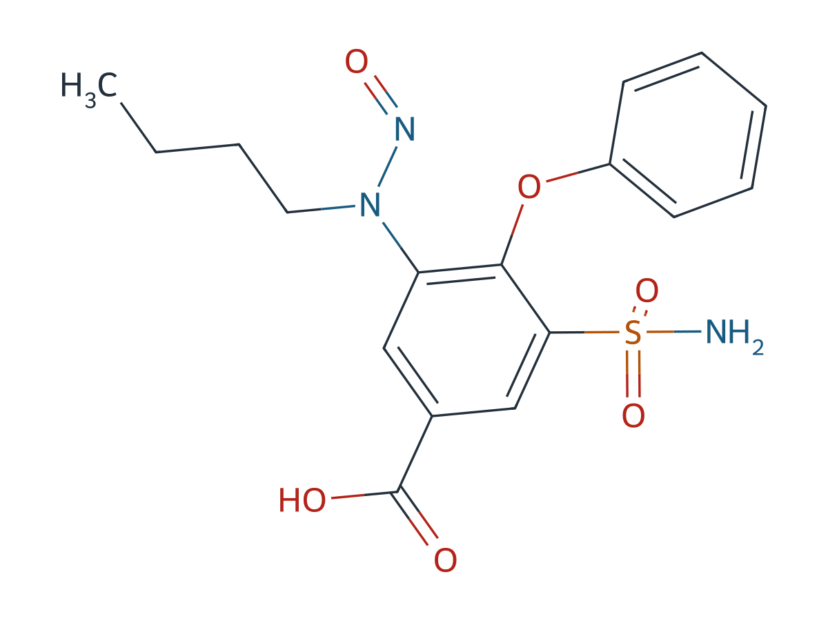 N-Nitroso Bumetanide chemical structure