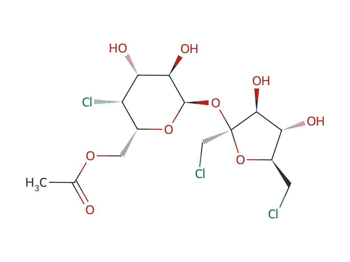 Sucralose EP Impurity A chemical structure