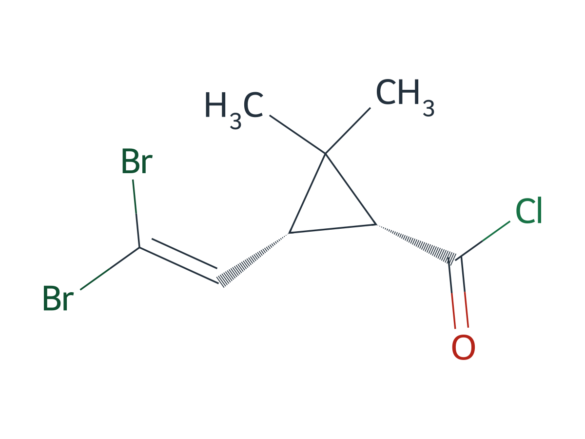 Deltamethrin Related Compound 2 (Bacisthemic Acid Chloride) chemical structure