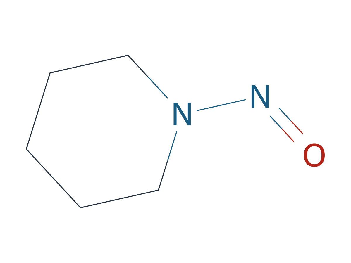 N-Nitrosopiperidine chemical structure