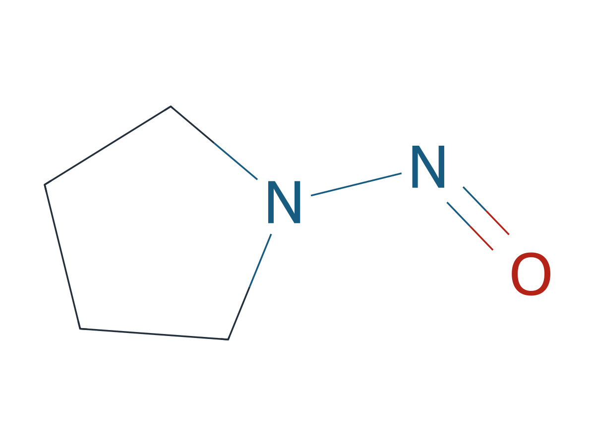 N-Nitrosopyrrolidine chemical structure