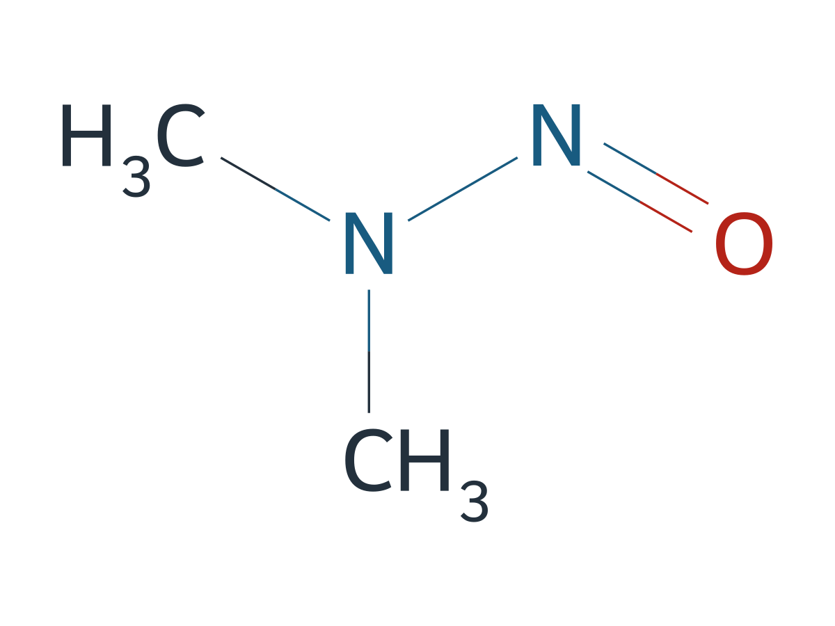 N-Nitrosodimethylamine chemical structure