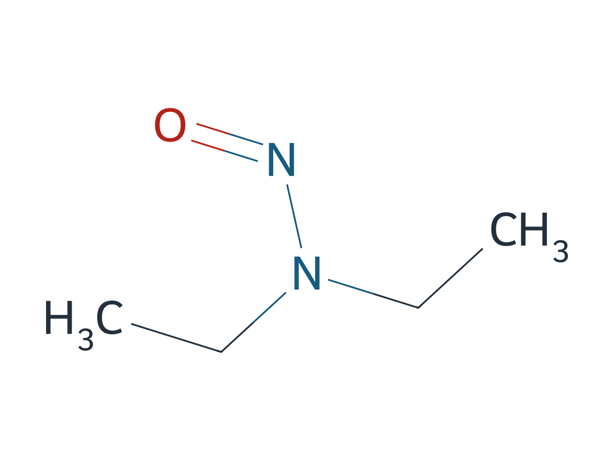 N-Nitrosodiethylamine chemical structure