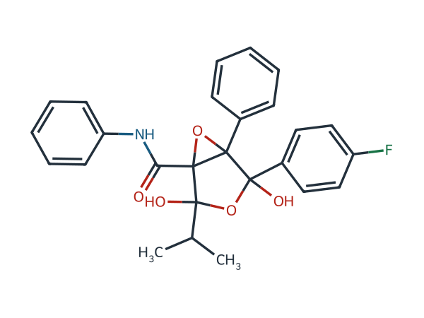 Atorvastatin Epoxy Tetrahydrofuran Impurity chemical structure