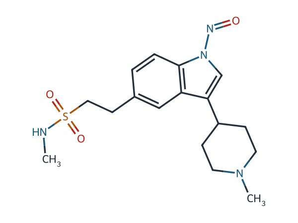 N-(Indole)nitroso Naratriptan chemical structure