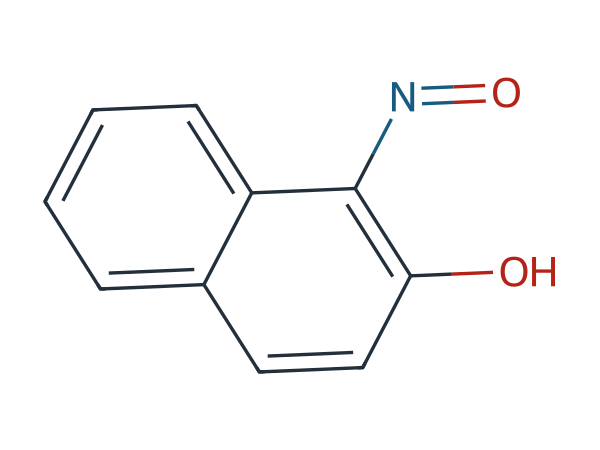 1-Nitroso-2-naphthol chemical structure