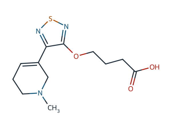 Xanomeline metabolite B chemical structure