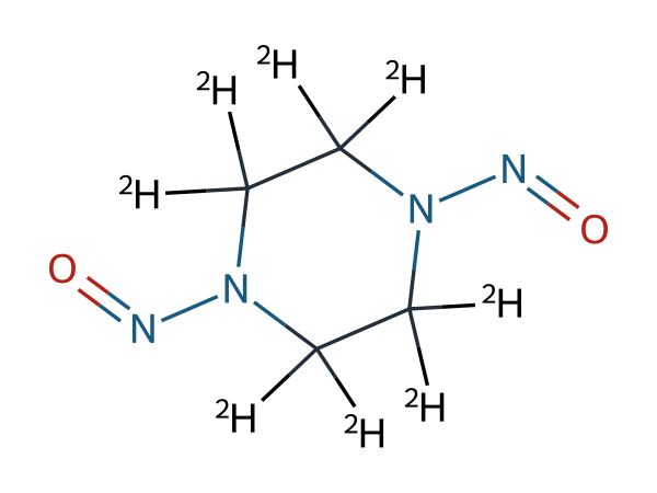 1,4-Dinitrosopiperazine-d8 chemical structure