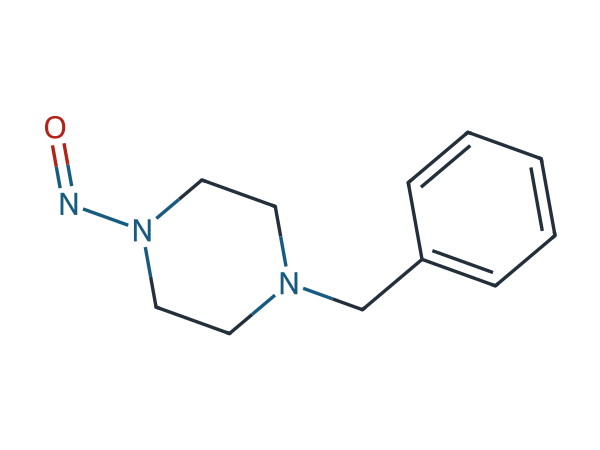 1-Benzyl-4-nitrosopiperazine chemical structure