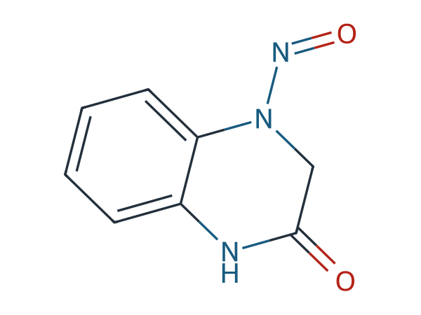 4-nitroso-3,4-dihydroquinoxalin-2(1H)-one chemical structure