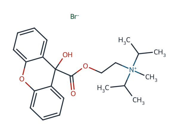 Propantheline Bromide Related Compound A(9-Hydroxy Propantheline Bromide) chemical structure