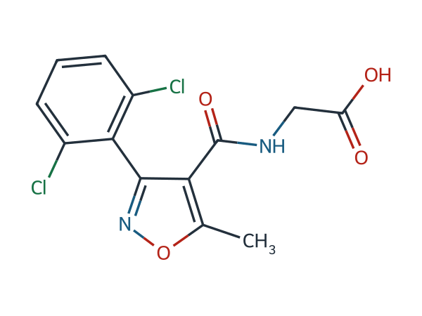 Dicloxacillin Degradation Impurity (DCMICAA) chemical structure