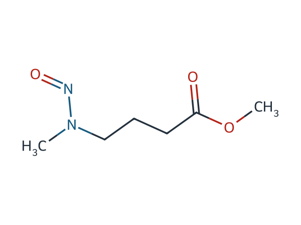 N-Nitroso-N-methyl-4-aminobutyric Acid Methyl Ester chemical structure