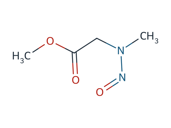 N-Nitroso Sarcosine Methyl Ester chemical structure