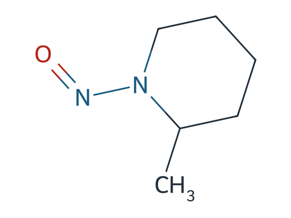 2-Methyl-1-nitrosopiperidine chemical structure