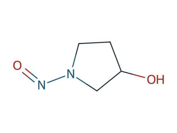 N-Nitroso-3-hydroxy pyrrolidone chemical structure